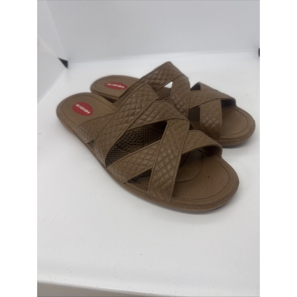 OKabashi  Sandal Slide Comfort Women ML Sz Large Made USA